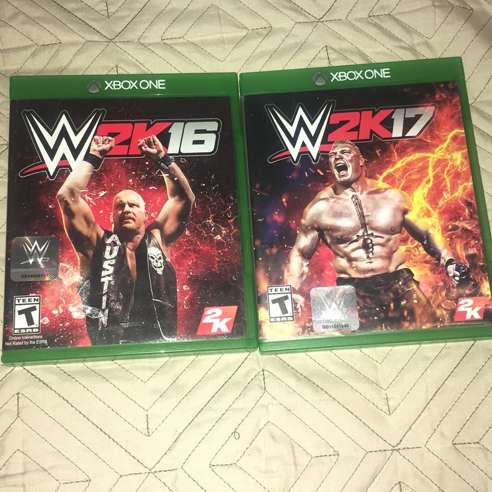 WWE 2k17 & 2k16